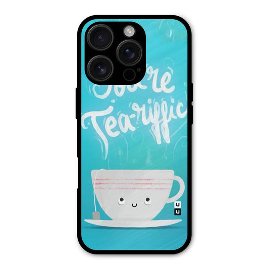 Tea-rific Shockproof Hybrid Protection (Metal + TPU) Back Case Cover
