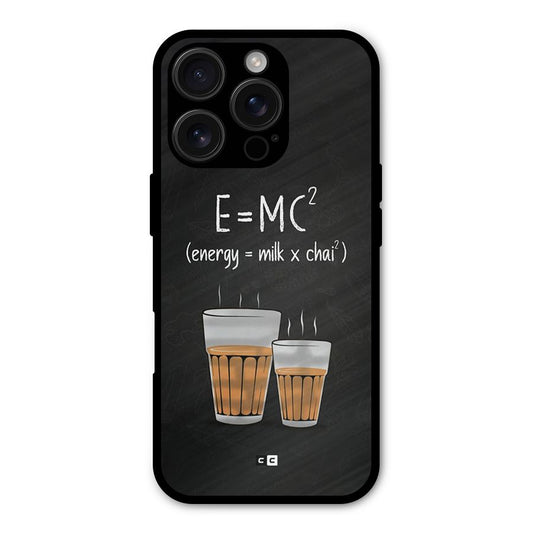Tea Formula Shockproof Hybrid Protection (Metal + TPU) Back Case Cover