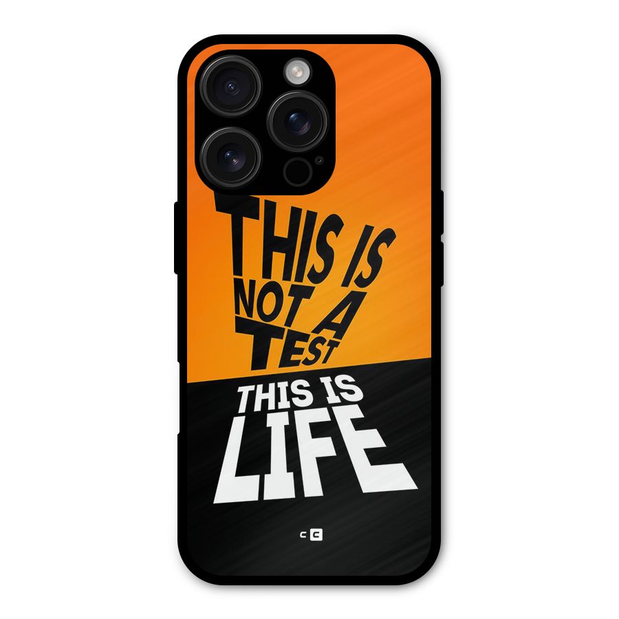 Test Life Shockproof Hybrid Protection (Metal + TPU) Back Case Cover