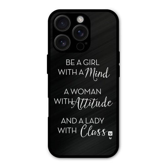The-Mindset Shockproof Hybrid Protection (Metal + TPU) Back Case Cover