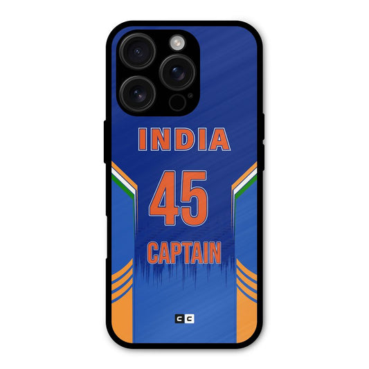 The Captain Shockproof Hybrid Protection (Metal + TPU) Back Case Cover