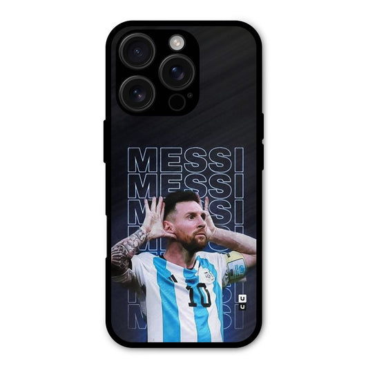 The Football Genius Shockproof Hybrid Protection (Metal + TPU) Back Case Cover