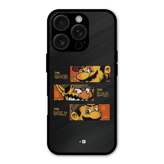 The Good Bad Ugly Shockproof Hybrid Protection (Metal + TPU) Back Case Cover