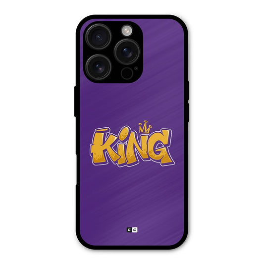 The Royal King Shockproof Hybrid Protection (Metal + TPU) Back Case Cover