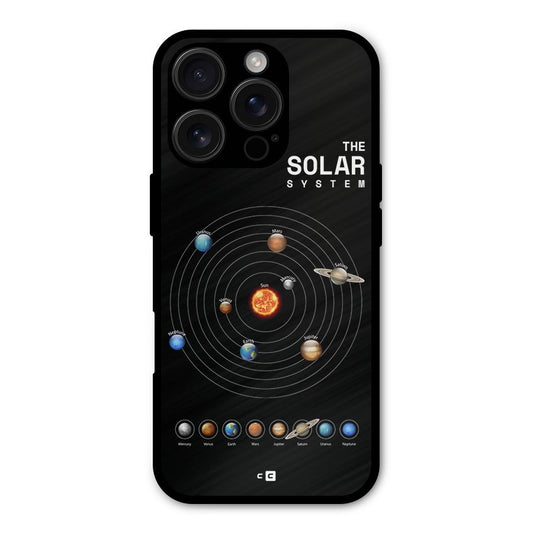 The Solar System Shockproof Hybrid Protection (Metal + TPU) Back Case Cover