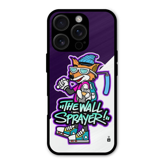 The Wall Sprayer Shockproof Hybrid Protection (Metal + TPU) Back Case Cover