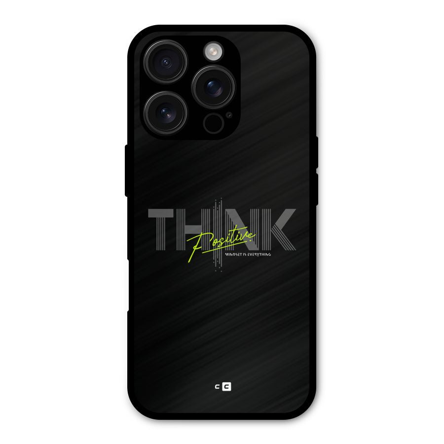 Think Positive Only Shockproof Hybrid Protection (Metal + TPU) Back Case Cover