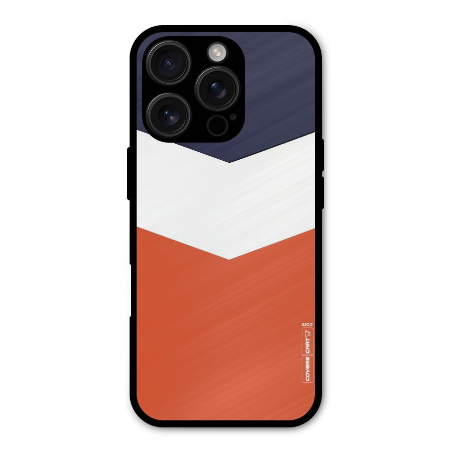 Three Colour Pattern Shockproof Hybrid Protection (Metal + TPU) Back Case Cover