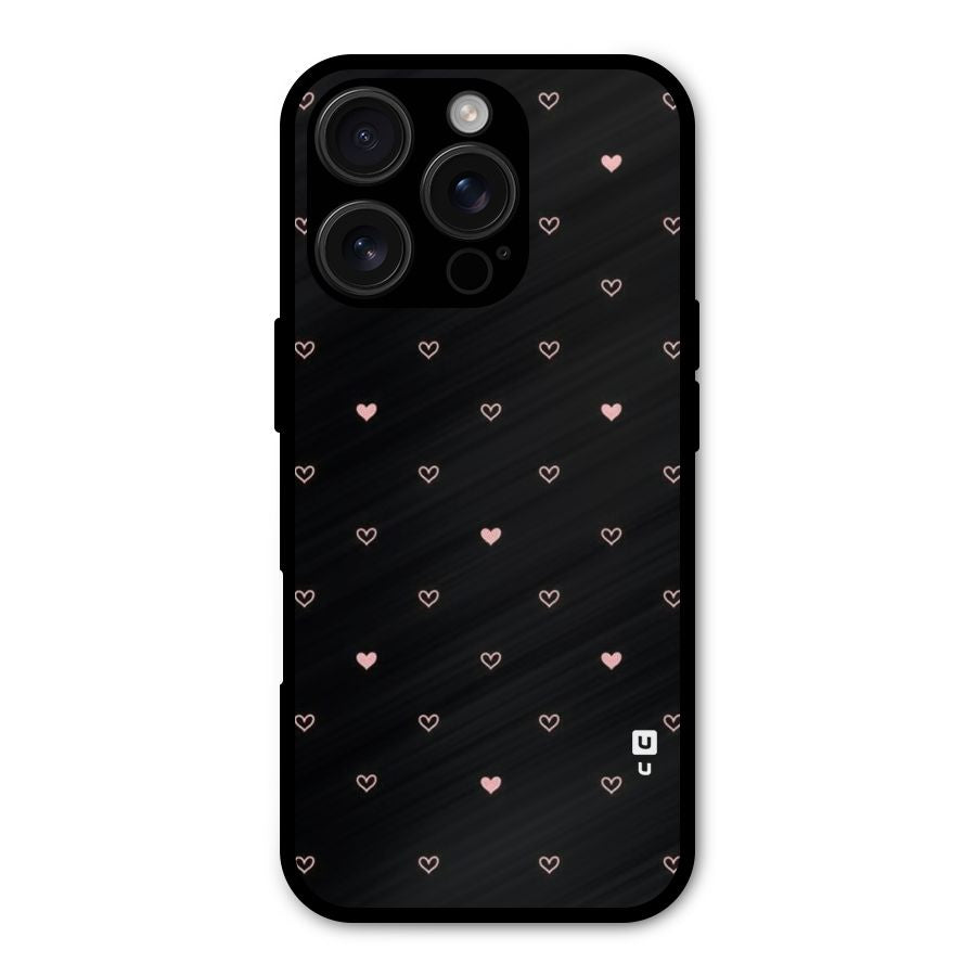 Tiny Little Pink Pattern Shockproof Hybrid Protection (Metal + TPU) Back Case Cover