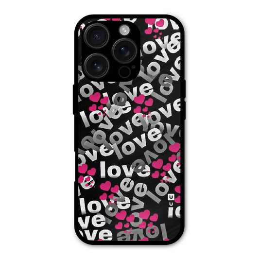 Too Much Love Shockproof Hybrid Protection (Metal + TPU) Back Case Cover