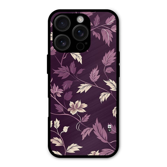 Traditional Florals Shockproof Hybrid Protection (Metal + TPU) Back Case Cover