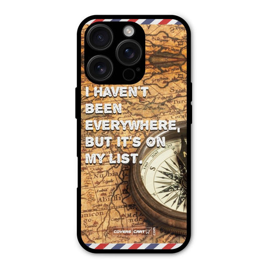 Travel Map Shockproof Hybrid Protection (Metal + TPU) Back Case Cover