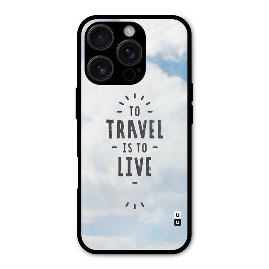 Travel is Life Shockproof Hybrid Protection (Metal + TPU) Back Case Cover