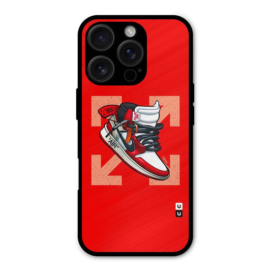 Trendy Air Shoes Shockproof Hybrid Protection (Metal + TPU) Back Case Cover