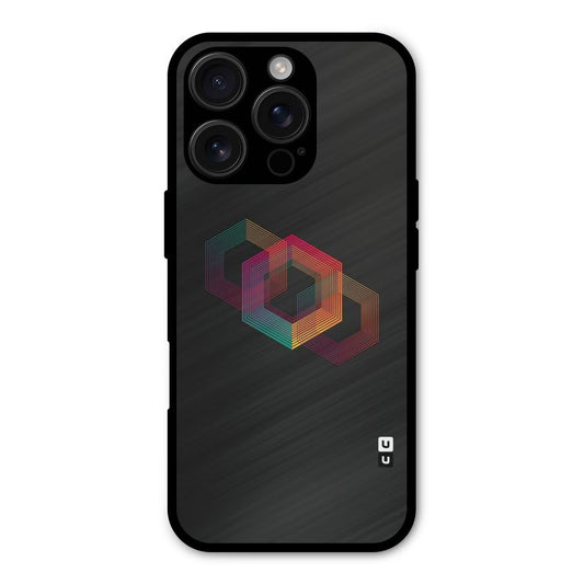 Tri-hexa Colours Shockproof Hybrid Protection (Metal + TPU) Back Case Cover