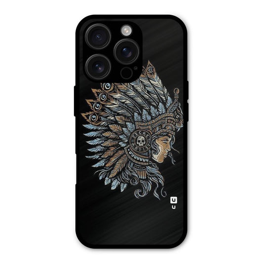 Tribal Design Shockproof Hybrid Protection (Metal + TPU) Back Case Cover