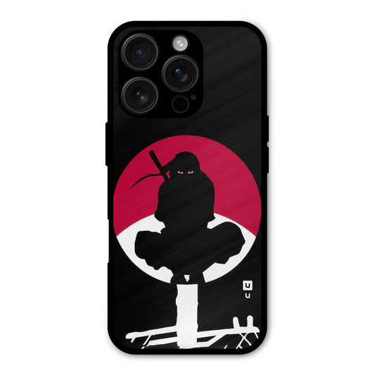 Uchiha Itachi Minimalist Shockproof Hybrid Protection (Metal + TPU) Back Case Cover