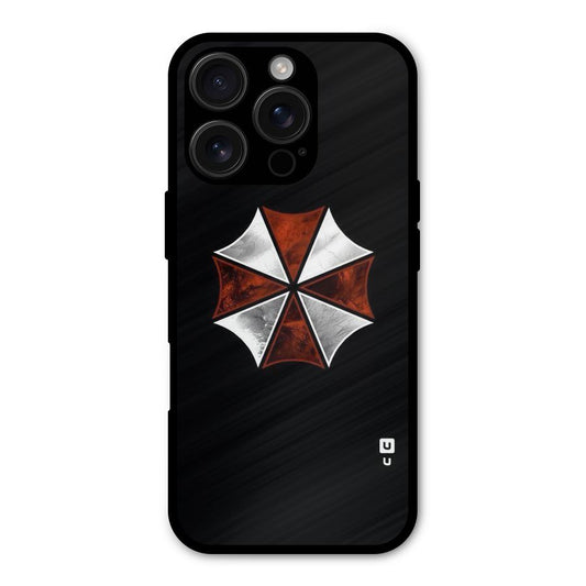 Umbrella Design Shockproof Hybrid Protection (Metal + TPU) Back Case Cover