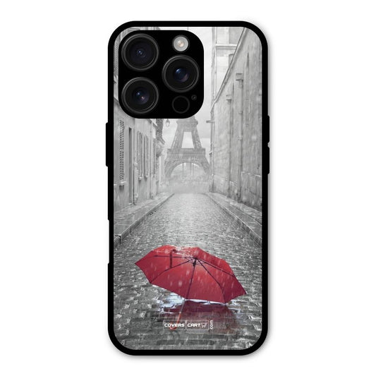 Umbrella Paris Shockproof Hybrid Protection (Metal + TPU) Back Case Cover