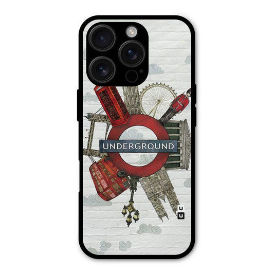 Underground Design Shockproof Hybrid Protection (Metal + TPU) Back Case Cover