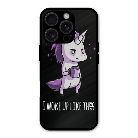 Unicorn Morning Shockproof Hybrid Protection (Metal + TPU) Back Case Cover