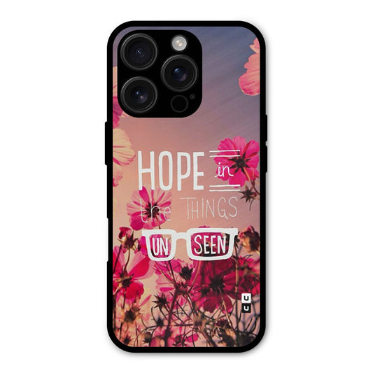 Unseen Hope Shockproof Hybrid Protection (Metal + TPU) Back Case Cover