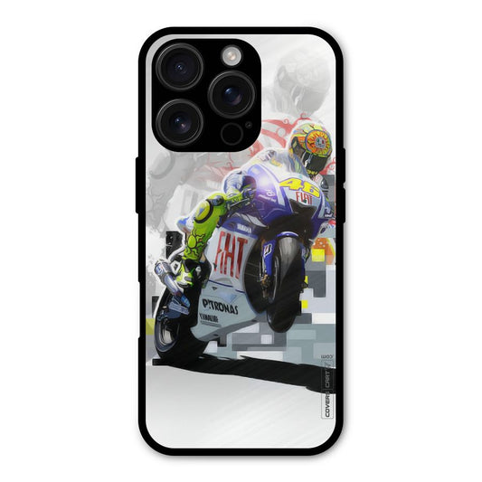 Valentino Rossi Shockproof Hybrid Protection (Metal + TPU) Back Case Cover