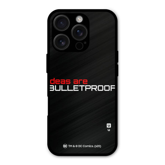 Vendetta Ideas are Bulletproof Shockproof Hybrid Protection (Metal + TPU) Back Case Cover