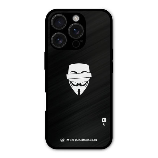 Vendetta Minimal Mask Shockproof Hybrid Protection (Metal + TPU) Back Case Cover