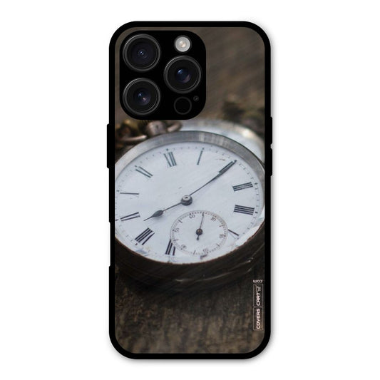 Vintage Clock Shockproof Hybrid Protection (Metal + TPU) Back Case Cover