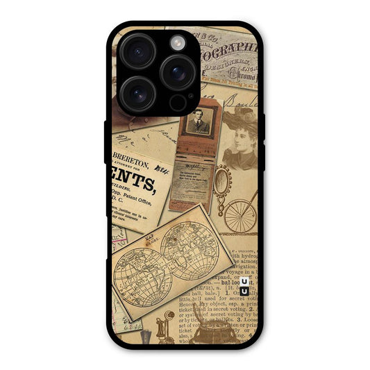 Vintage Memories Shockproof Hybrid Protection (Metal + TPU) Back Case Cover