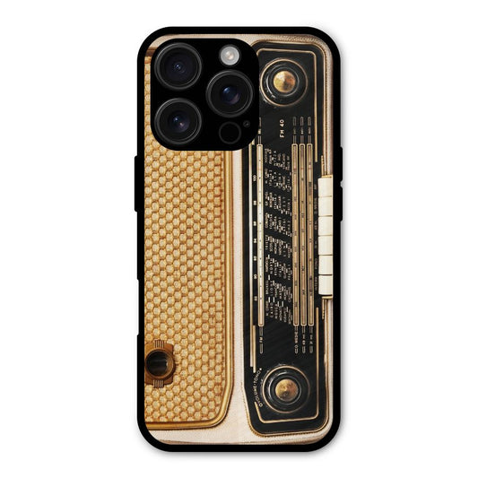 Vintage Radio Shockproof Hybrid Protection (Metal + TPU) Back Case Cover