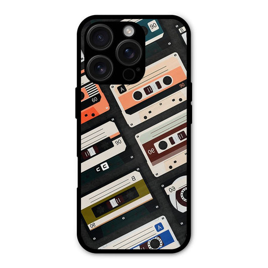 Vintage Retro Cassettes Shockproof Hybrid Protection (Metal + TPU) Back Case Cover