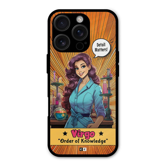 Virgo Order Shockproof Hybrid Protection (Metal + TPU) Back Case Cover