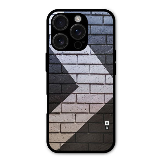 Wall Arrow Design Shockproof Hybrid Protection (Metal + TPU) Back Case Cover