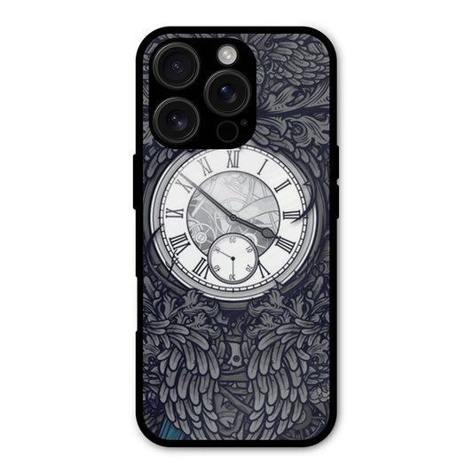 Wall Clock Shockproof Hybrid Protection (Metal + TPU) Back Case Cover