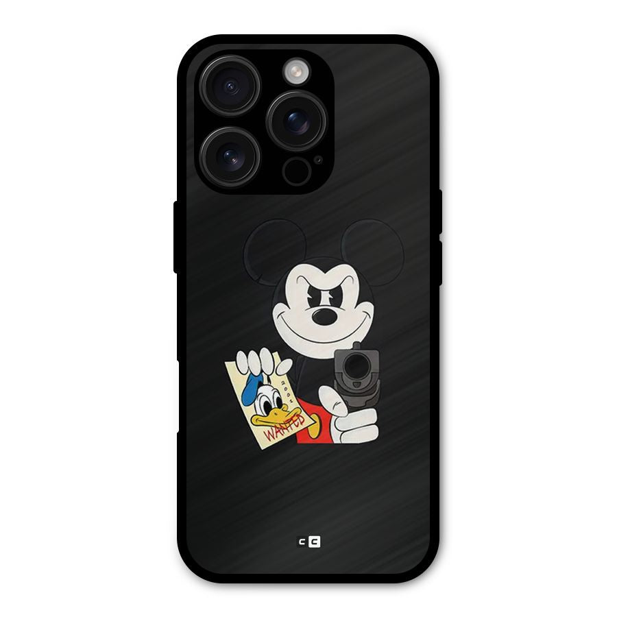 Wanted Duck Shockproof Hybrid Protection (Metal + TPU) Back Case Cover