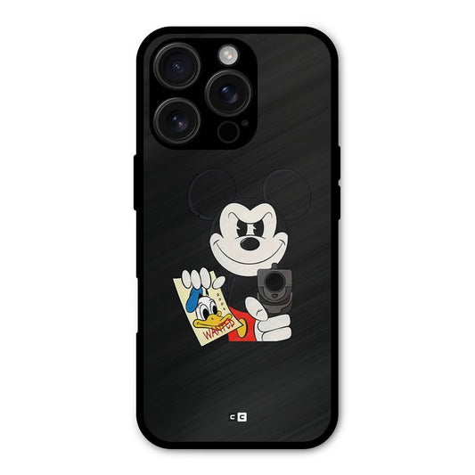 Wanted Duck Shockproof Hybrid Protection (Metal + TPU) Back Case Cover