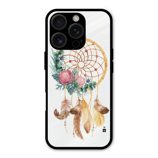 Watercolor Dreamcatcher Shockproof Hybrid Protection (Metal + TPU) Back Case Cover