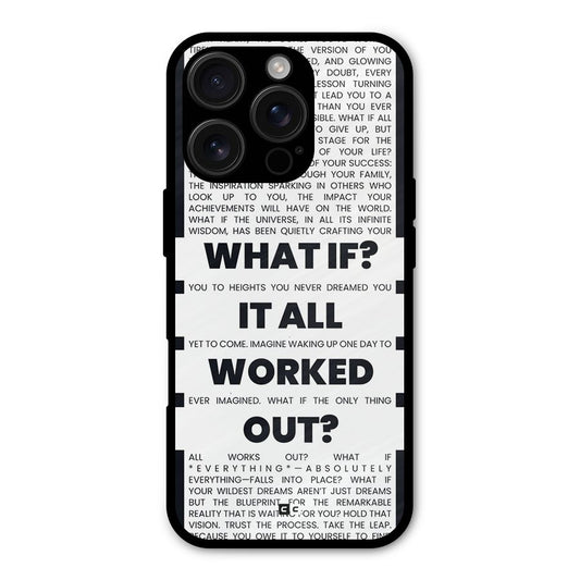 What If Shockproof Hybrid Protection (Metal + TPU) Back Case Cover