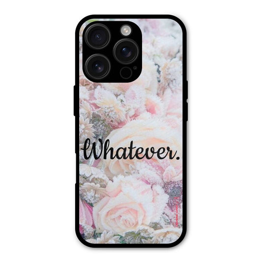 Whatever Shockproof Hybrid Protection (Metal + TPU) Back Case Cover