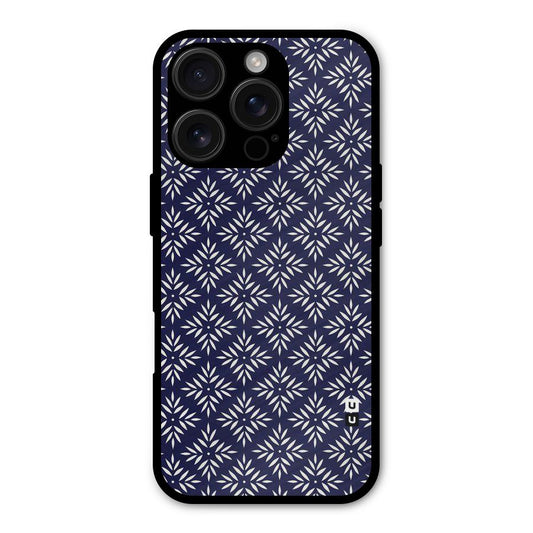 White Petals Pattern Shockproof Hybrid Protection (Metal + TPU) Back Case Cover