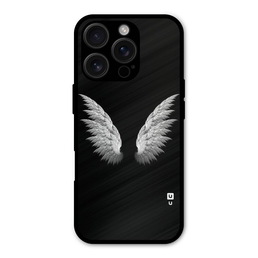 White Wings Shockproof Hybrid Protection (Metal + TPU) Back Case Cover