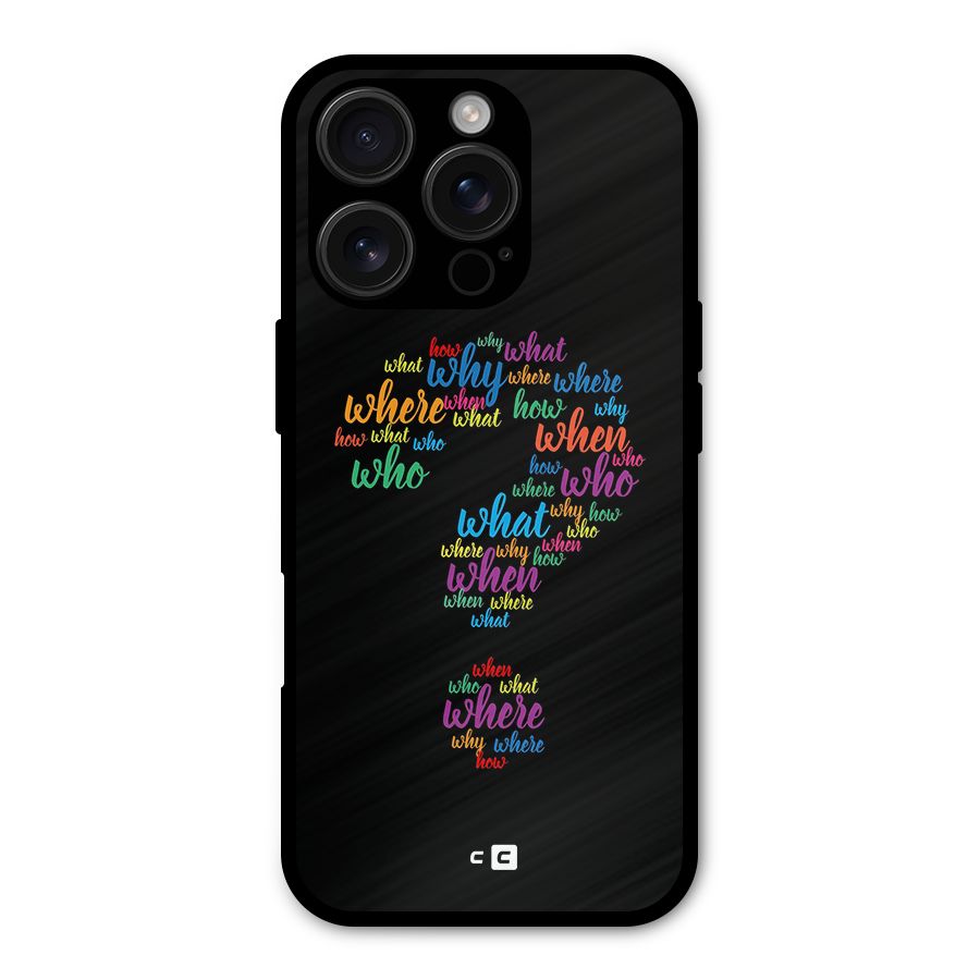 Why When Where How Shockproof Hybrid Protection (Metal + TPU) Back Case Cover