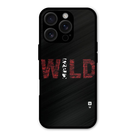 Wild Crazy Shockproof Hybrid Protection (Metal + TPU) Back Case Cover