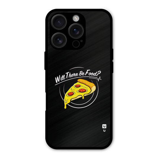 Will There Be Food Shockproof Hybrid Protection (Metal + TPU) Back Case Cover