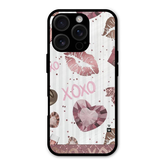 Wine Lip xoxo Shockproof Hybrid Protection (Metal + TPU) Back Case Cover