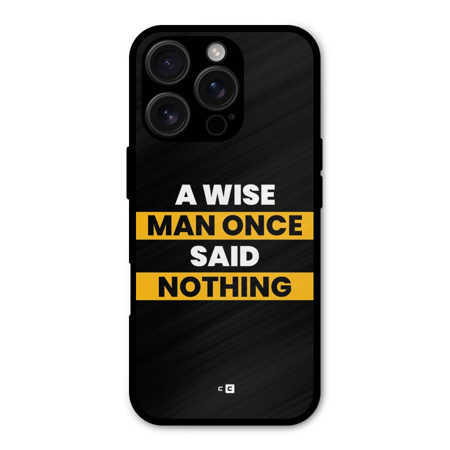 Wise Man Shockproof Hybrid Protection (Metal + TPU) Back Case Cover