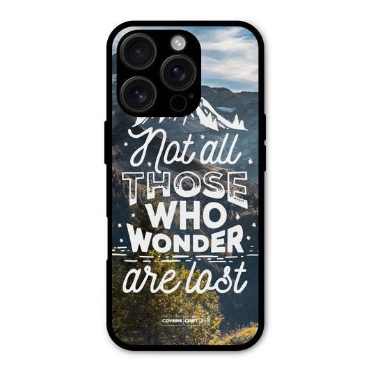 Wonder Lost Shockproof Hybrid Protection (Metal + TPU) Back Case Cover