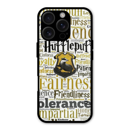 Yellow Fairness Shockproof Hybrid Protection (Metal + TPU) Back Case Cover